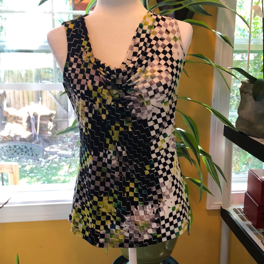 Ivanka Trump sleeveless blouse